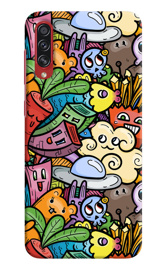 Veggie Doodle Samsung A70s Hard Case Back Cover by Casekaro