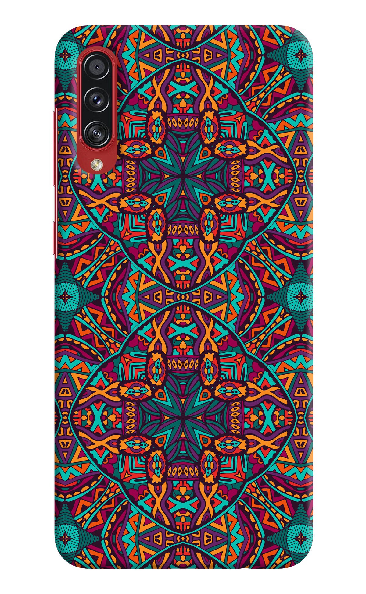 Colour Mandala Samsung A70s Hard Case Back Cover by Casekaro