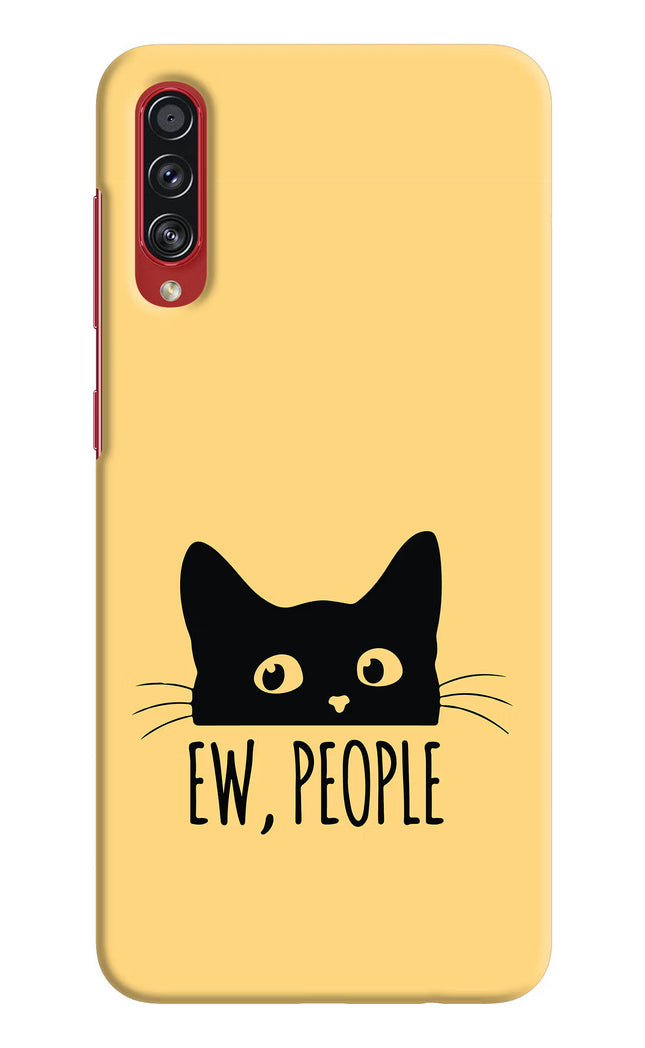 Ew People Catitude Samsung A70s Hard Case Back Cover by Casekaro