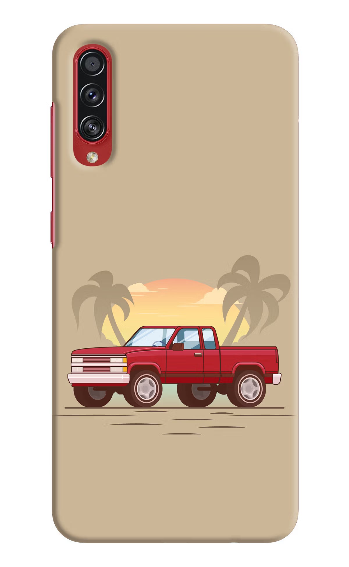 Desert Classic Drive Samsung A70s Hard Case Back Cover by Casekaro