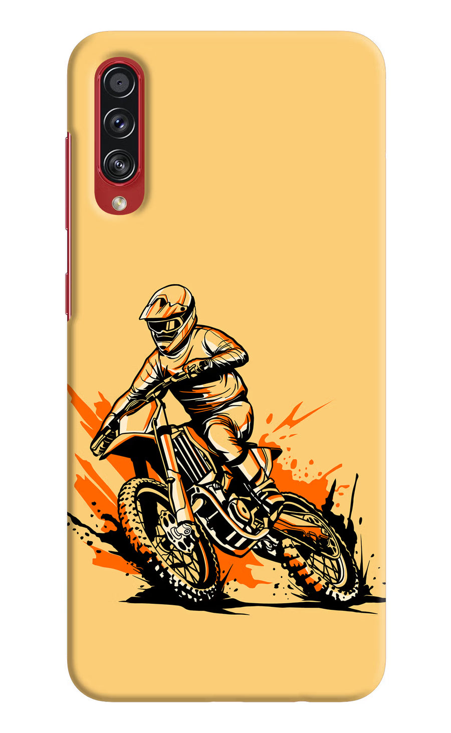Off-Road Fury Samsung A70s Back Cover, Hard case