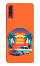 Palm Drive 80s Samsung A70s Hard Case Back Cover by Casekaro