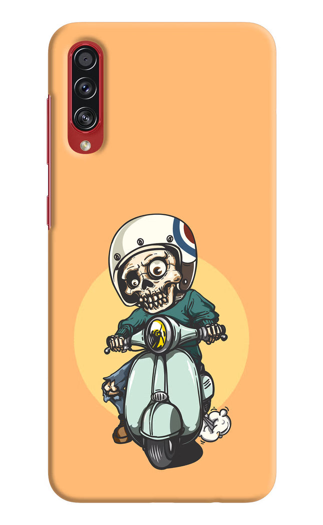 Undead Biker Samsung A70s Hard Case Back Cover by Casekaro