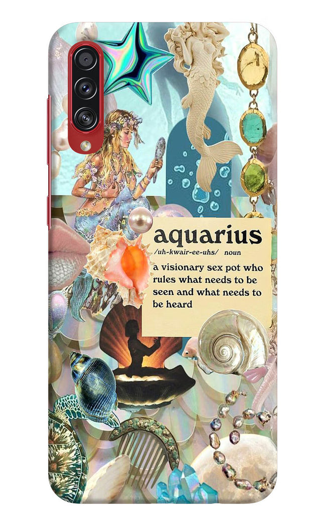 Aquarius Zodiac Samsung A70s Hard Case Back Cover by Casekaro