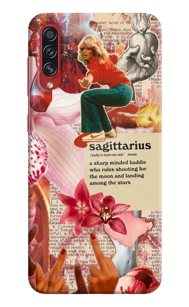 Sagittarius Zodiac Samsung A70s Hard Case Back Cover by Casekaro