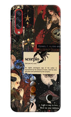 Scorpio Zodiac Samsung A70s Hard Case Back Cover by Casekaro