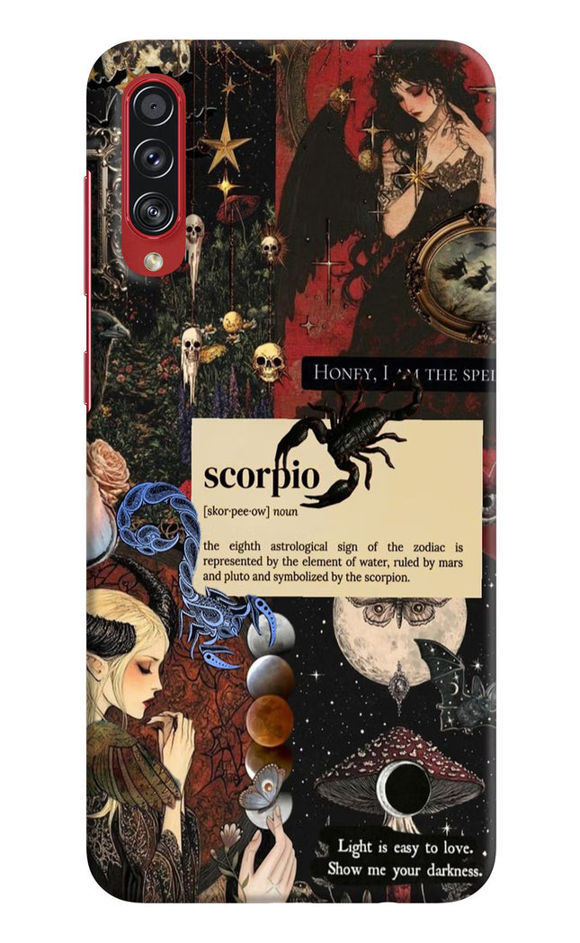 Scorpio Zodiac Samsung A70s Hard Case Back Cover by Casekaro