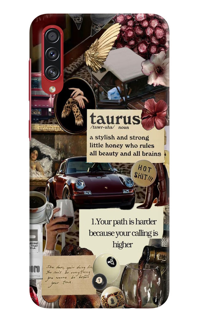 Taurus Zodiac Samsung A70s Hard Case Back Cover by Casekaro