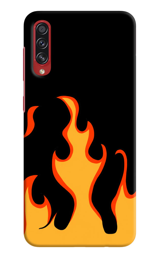 Fired Up – Black Samsung A70s Hard Case Back Cover by Casekaro