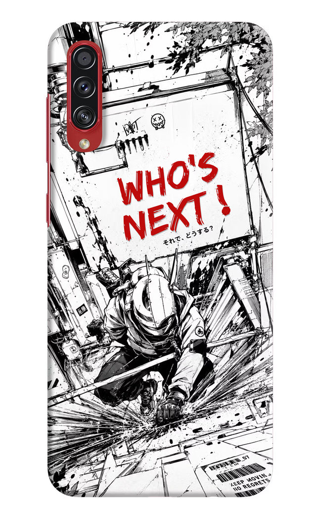 Who's Next Samsung A70s Hard Case Back Cover by Casekaro