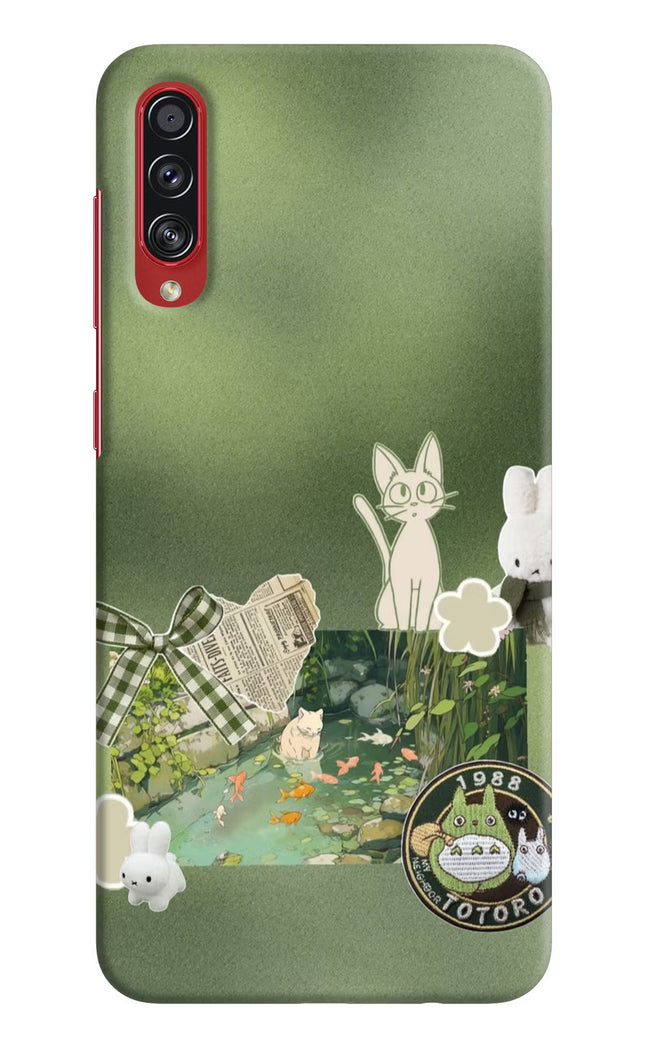 Aesthetic anime Samsung A70s Hard Case Back Cover by Casekaro