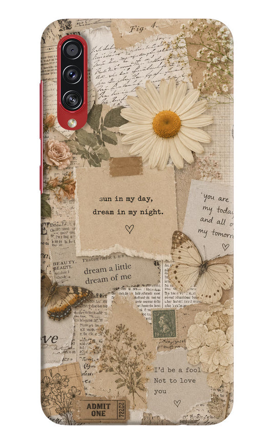 Vintage case Samsung A70s Back Cover