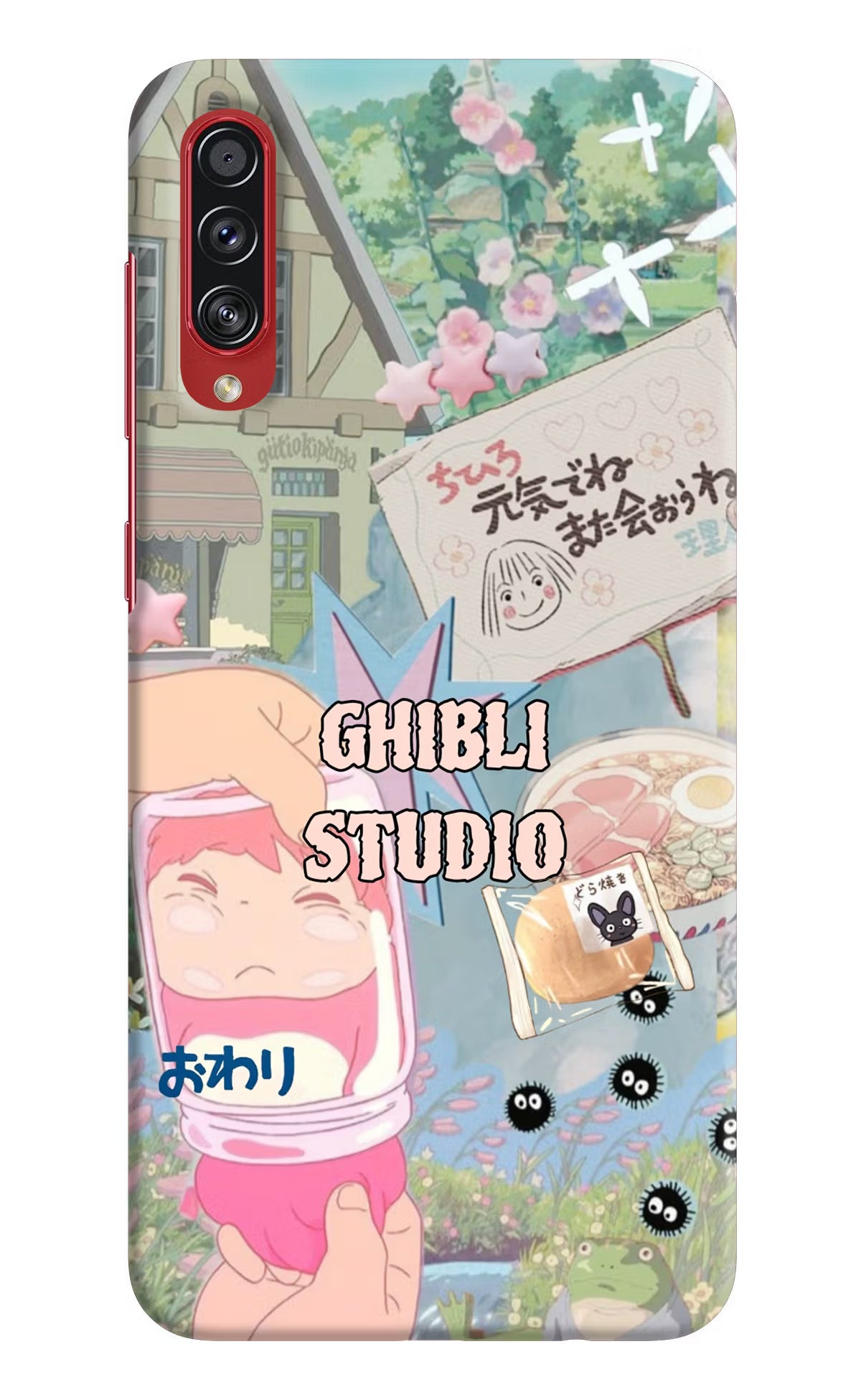 Studio Ghibli Samsung A70s Back Cover