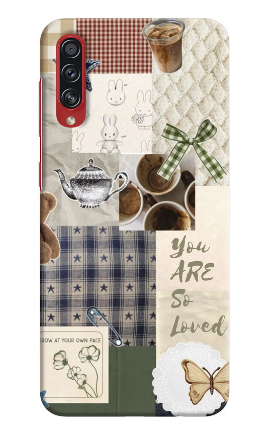 Cookie Samsung A70s Hard Case Back Cover by Casekaro