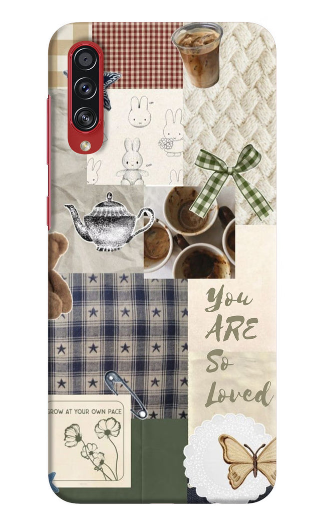 Cookie Samsung A70s Hard Case Back Cover by Casekaro