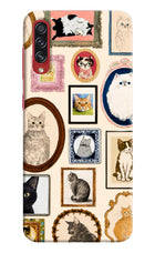 Mirror Cats Samsung A70s Hard Case Back Cover by Casekaro