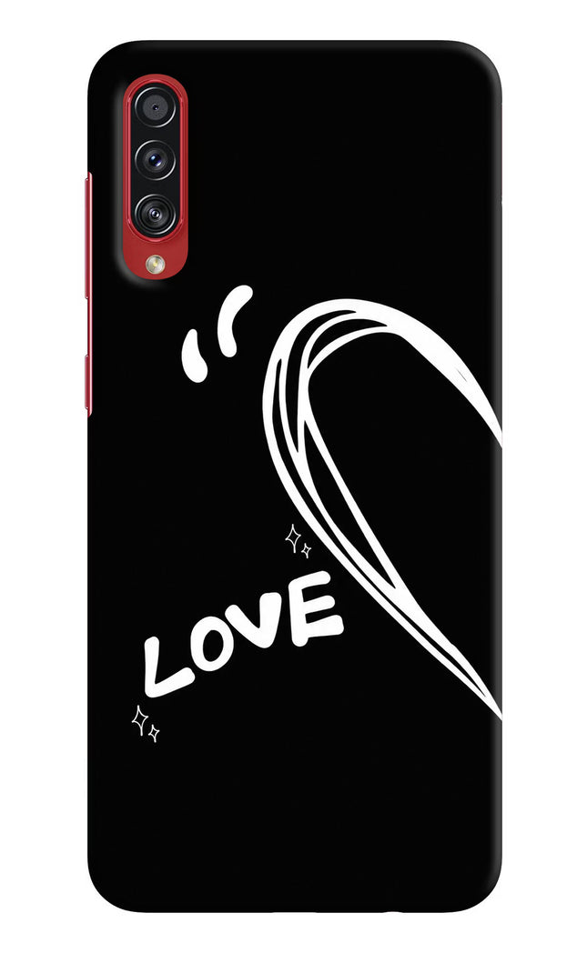 Love Line Samsung A70s Hard Case Back Cover by Casekaro