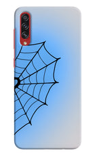 Blue Web Samsung A70s Hard Case Back Cover by Casekaro