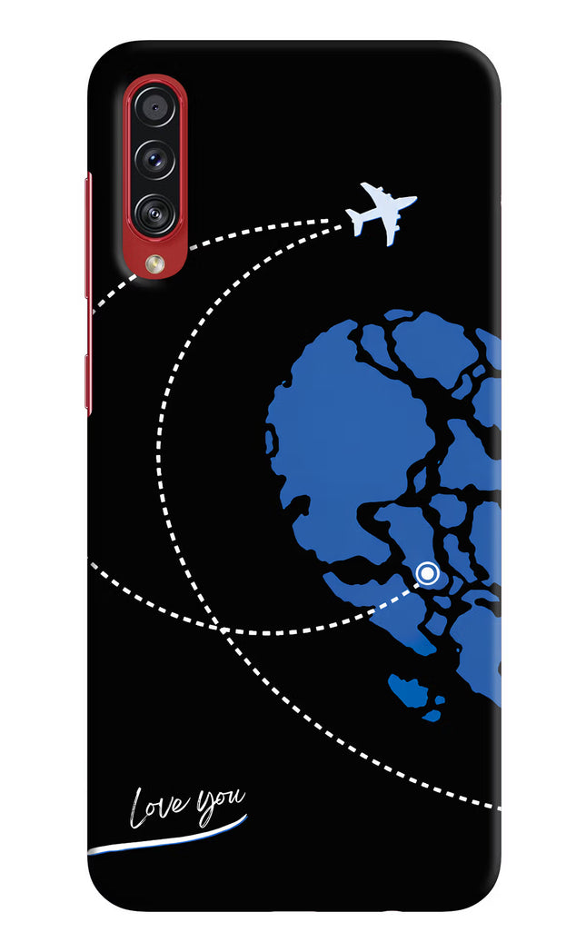 Love Orbit Samsung A70s Hard Case Back Cover by Casekaro