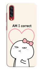 Always Right Samsung A70s Hard Case Back Cover by Casekaro