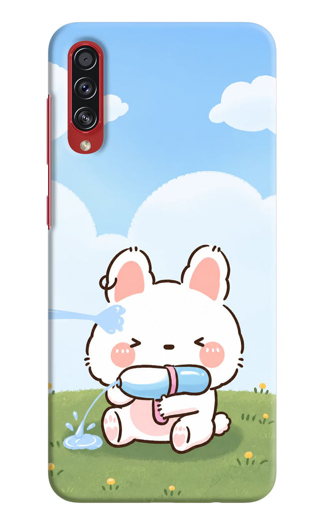 Bunny Treat Samsung A70s Hard Case Back Cover by Casekaro