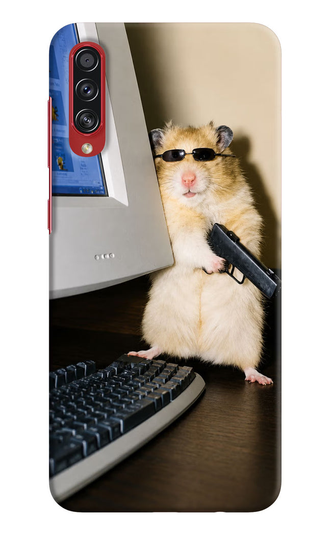 Hacker Hamster Samsung A70s Hard Case Back Cover by Casekaro