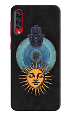 Divine Sun Samsung A70s Back Cover