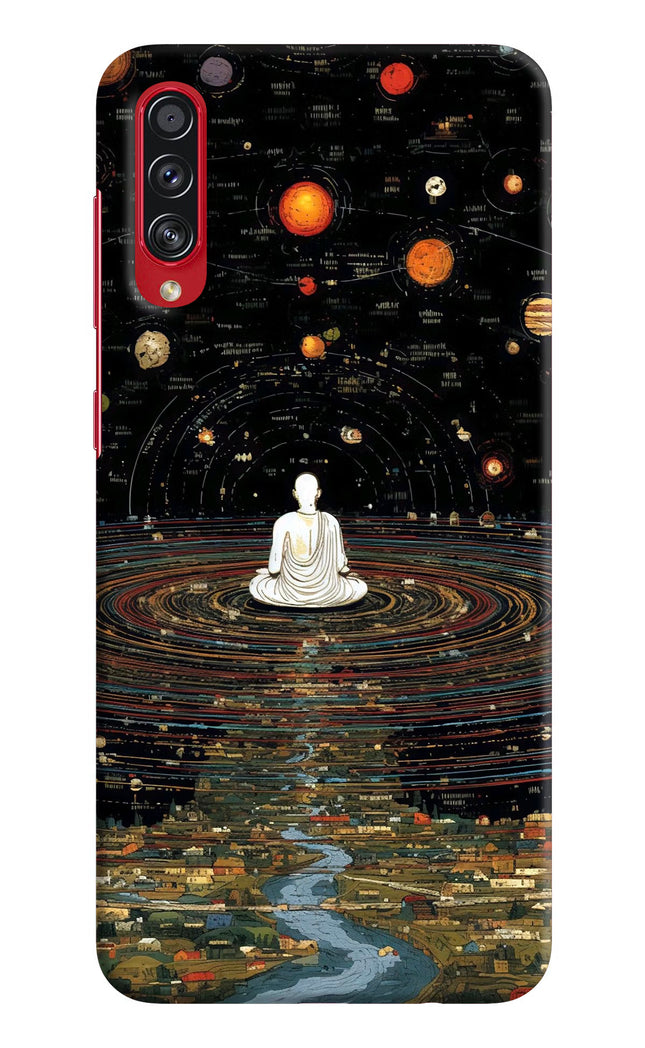 Space Monk Samsung A70s Hard Case Back Cover by Casekaro
