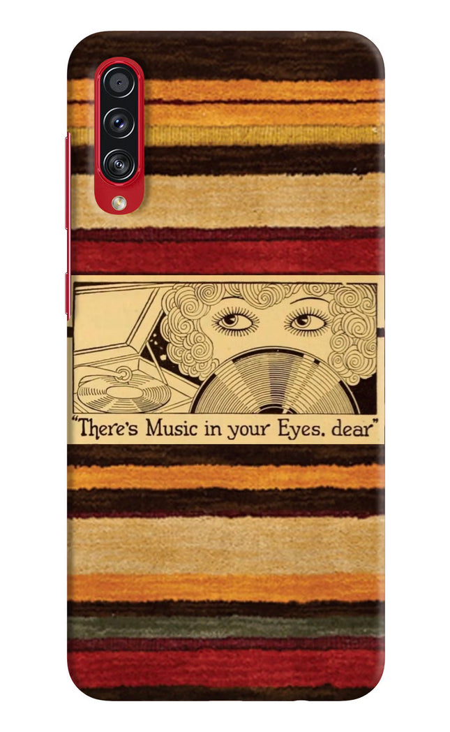 Vinyl Stripes Samsung A70s Hard Case Back Cover by Casekaro