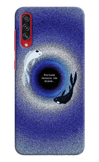 Dark Koi Samsung A70s Back Cover