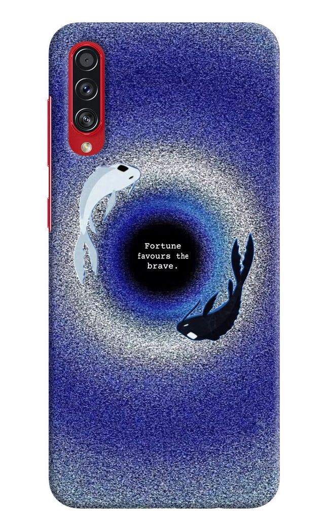 Dark Koi Samsung A70s Hard Case Back Cover by Casekaro