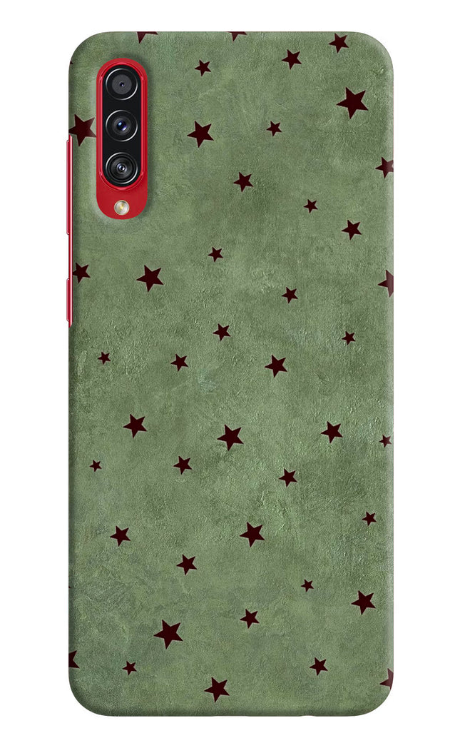 Green Stars Samsung A70s Hard Case Back Cover by Casekaro