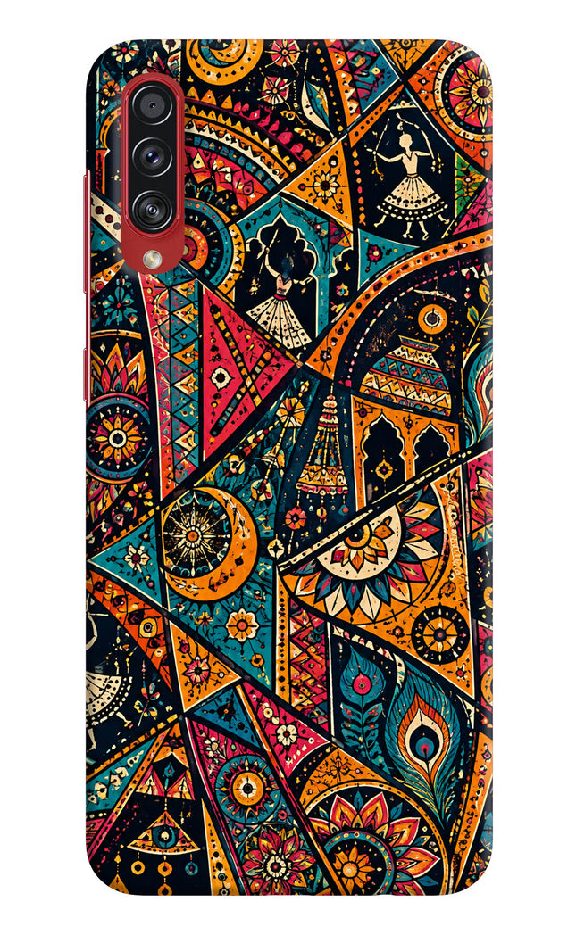 Folk Print Samsung A70s Hard Case Back Cover by Casekaro