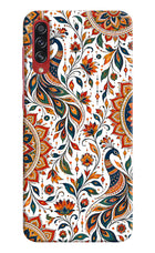 White Mayura Samsung A70s Back Cover