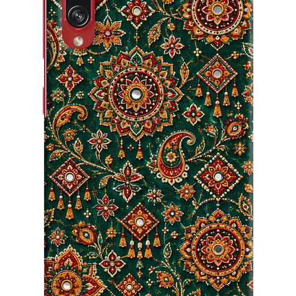 Green Pataka Samsung A70s Back Cover
