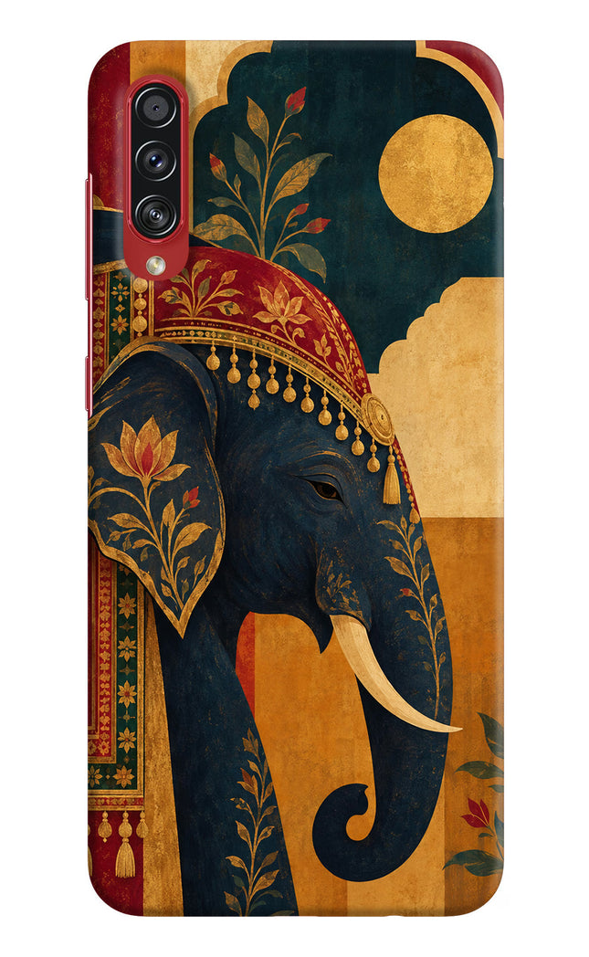 Royal Elephant Samsung A70s Hard Case Back Cover by Casekaro