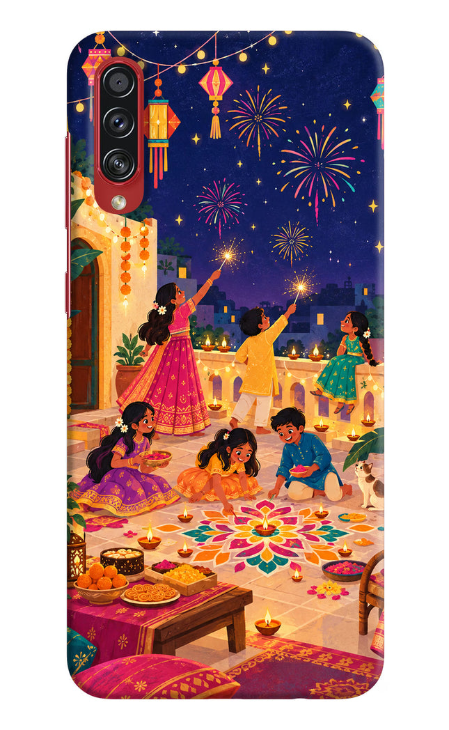 Diwali Night Samsung A70s Hard Case Back Cover by Casekaro