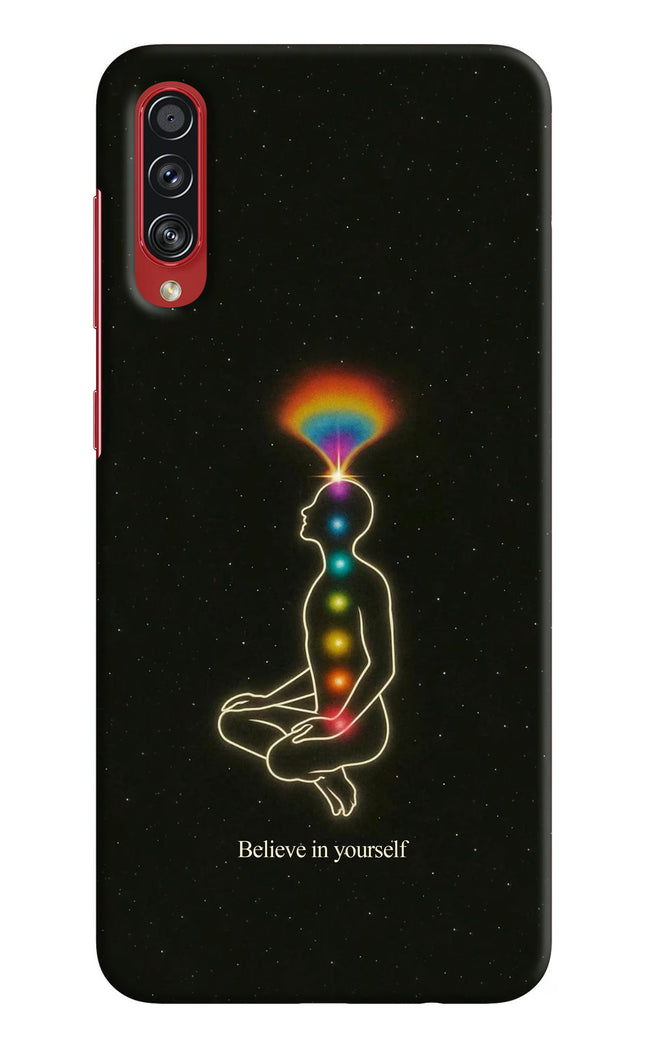 Believe in yourself Samsung A70s Hard Case Back Cover by Casekaro