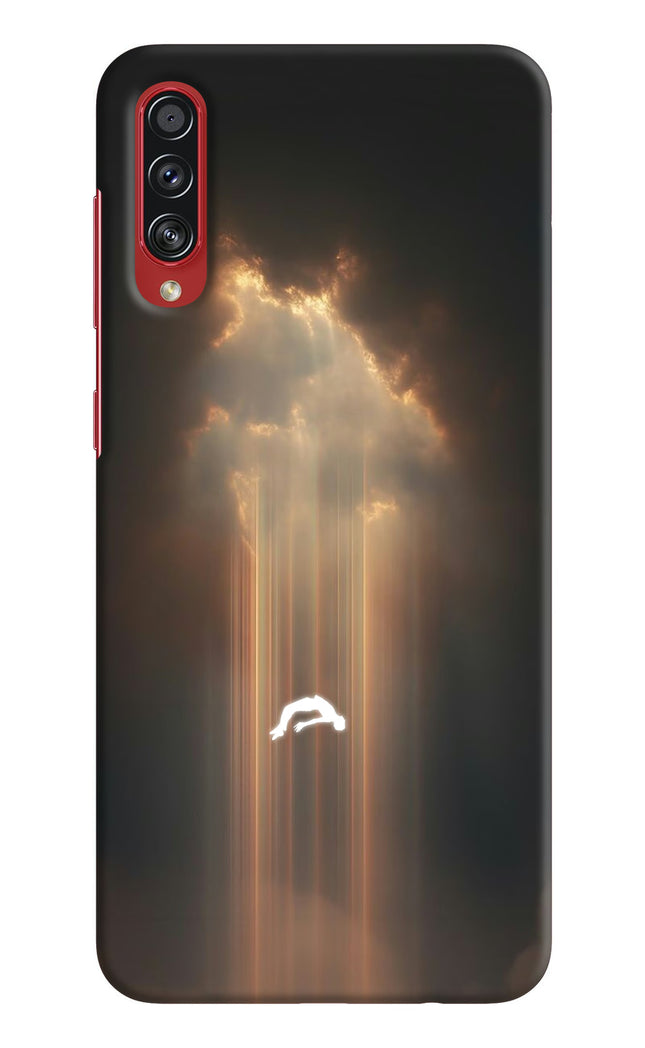 Heavenly Beam Samsung A70s Hard Case Back Cover by Casekaro