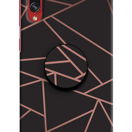 Geometric Pattern Samsung A70s Pop Case by Casekaro