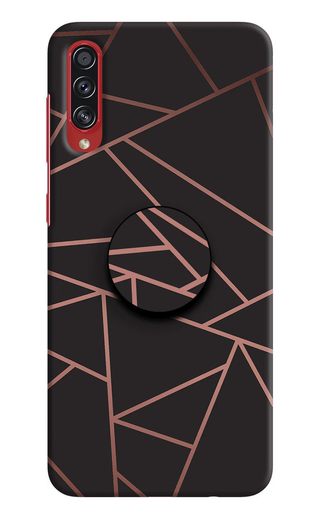 Geometric Pattern Samsung A70s Pop Case by Casekaro