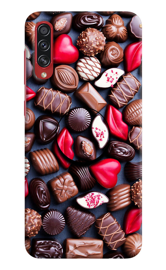 Chocolates Samsung A70s Pop Case by Casekaro
