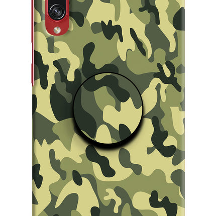 Camouflage Samsung A70s Pop Case by Casekaro