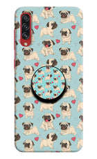 Pug Dog Samsung A70s Pop Case by Casekaro