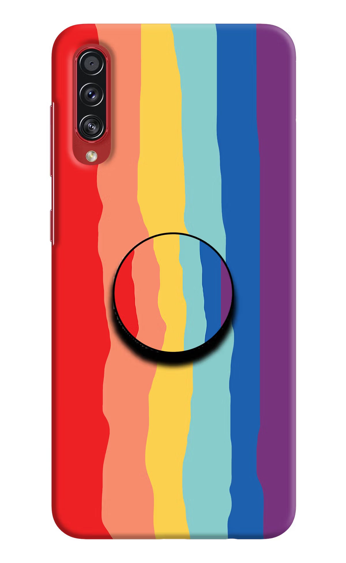 Rainbow Samsung A70s Pop Case by Casekaro