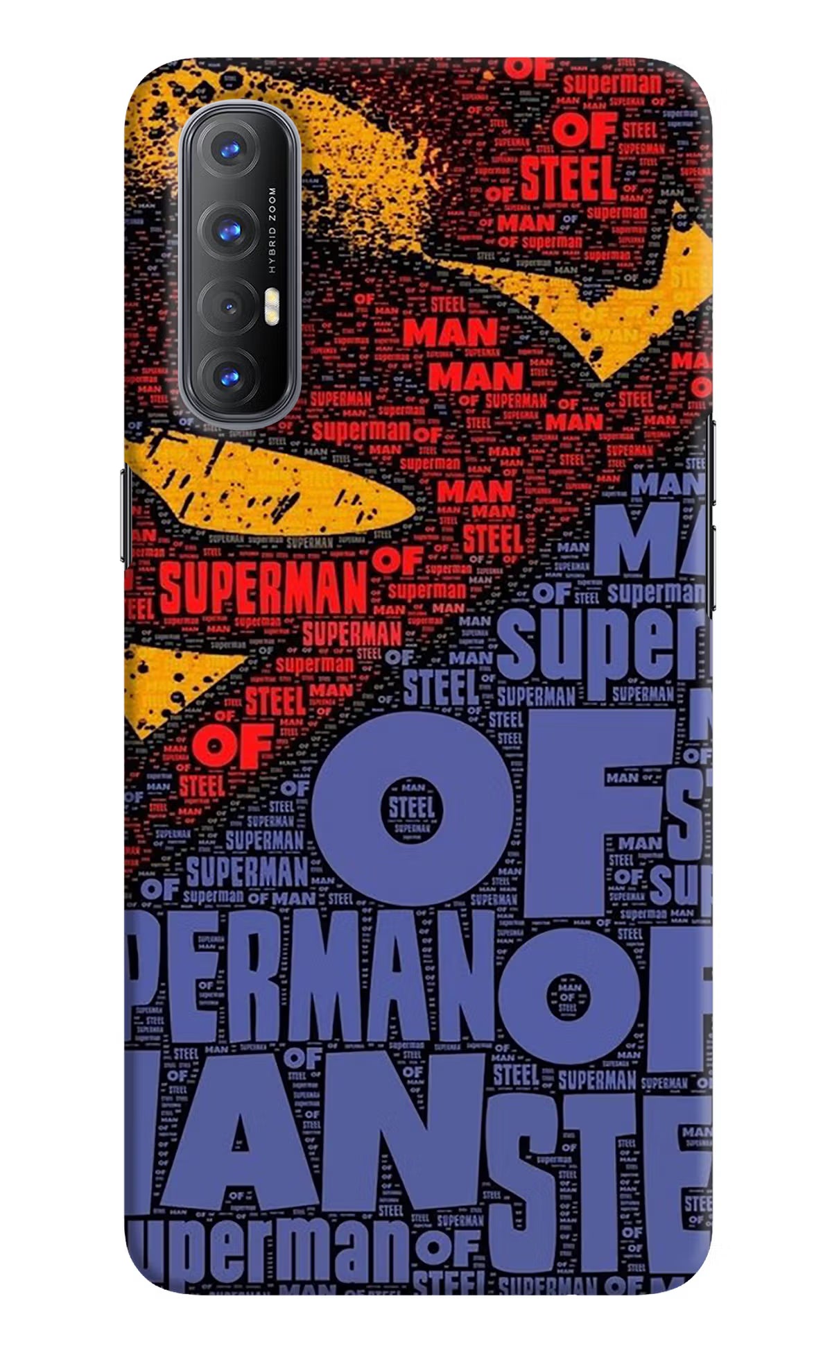 Superman Oppo Reno3 Pro Hard Case Back Cover by Casekaro
