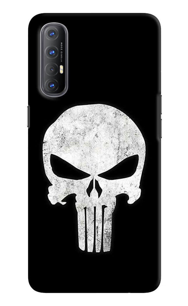 Punisher Skull Oppo Reno3 Pro Hard Case Back Cover by Casekaro