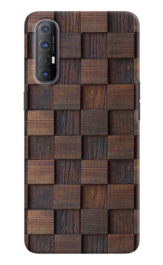 Wooden Cube Design Oppo Reno3 Pro Hard Case Back Cover by Casekaro