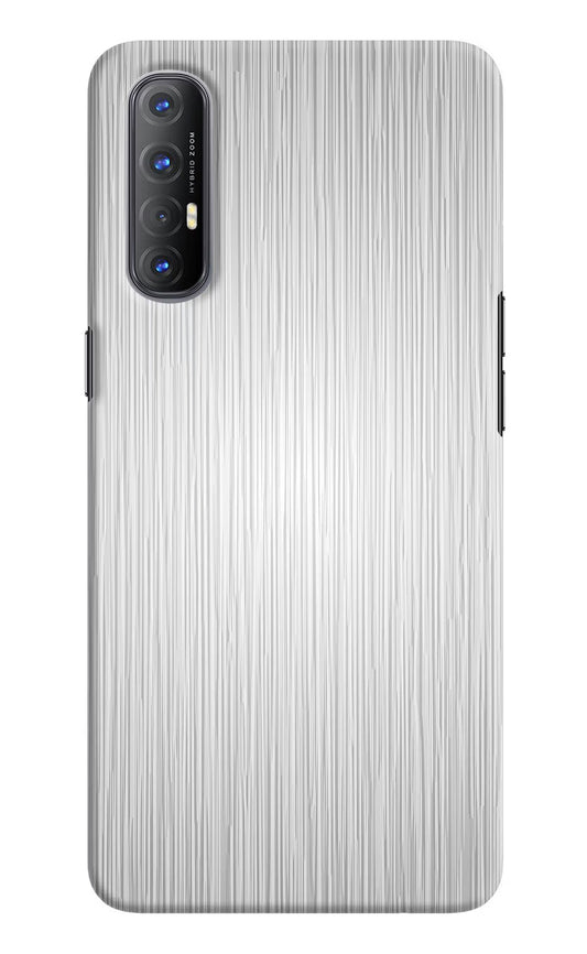 Wooden Grey Texture Oppo Reno3 Pro Hard Case Back Cover by Casekaro