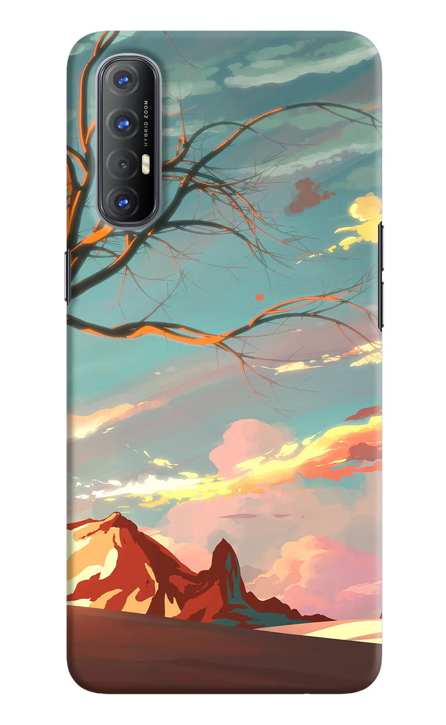 Scenery Oppo Reno3 Pro Back Cover, Hard case